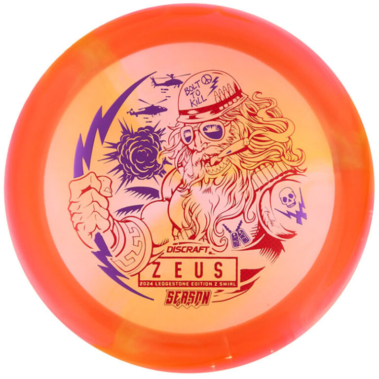 Z Swirl Zeus Ledgestone 2024 WeAreDiscGolf.no