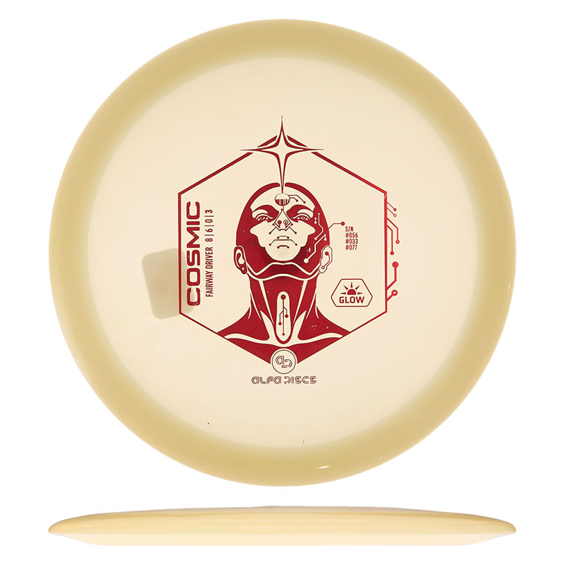 Crystal Line Cosmic Glow, White