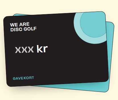 Gavekort wearediscgolf.no
