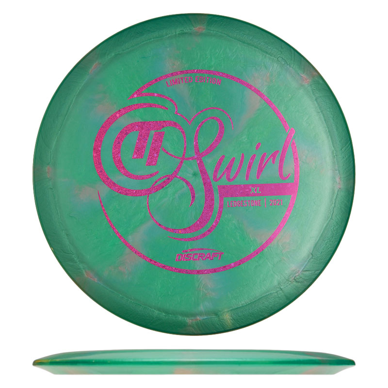 Tour Swirl Titanium XL Ledgestone 2021, Green,169g
