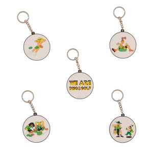 We Are DIsc Golf Nøkkelring, Logo