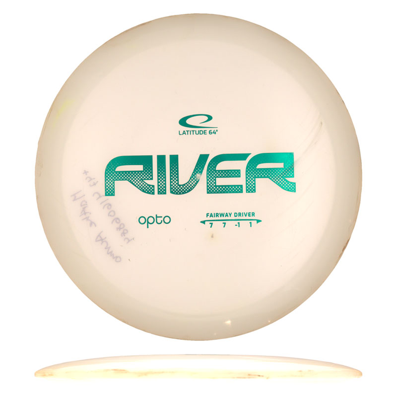 Opto River. White, 176g