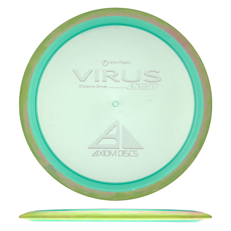 Disc golf - Proton Virus, Green, 175g