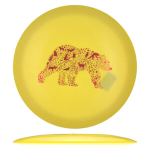Disc golf - Chrome Line Cosmic, Yellow, 176g