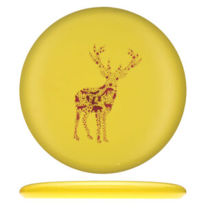 Disc golf - Chrome Line Snoopy, Yellow