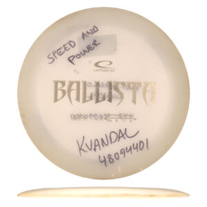 Disc golf - Opro Ballista, White, 173g