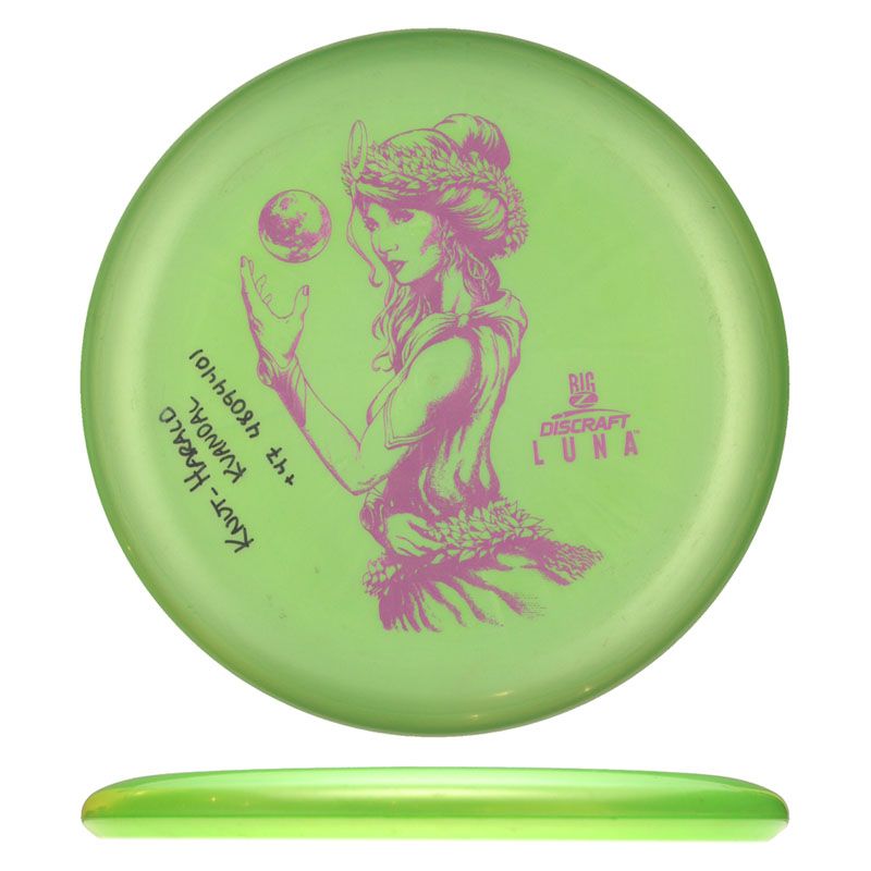 Disc golf - Big Z Luna, Green, 174g