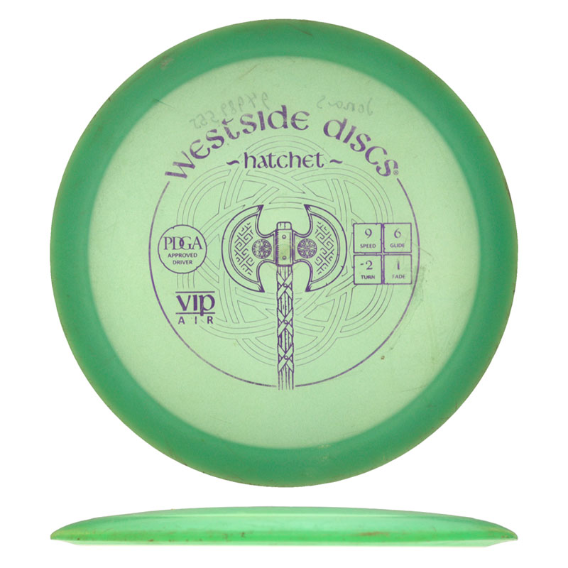 Disc golf - VIP Air Hatchet, Green, 157g