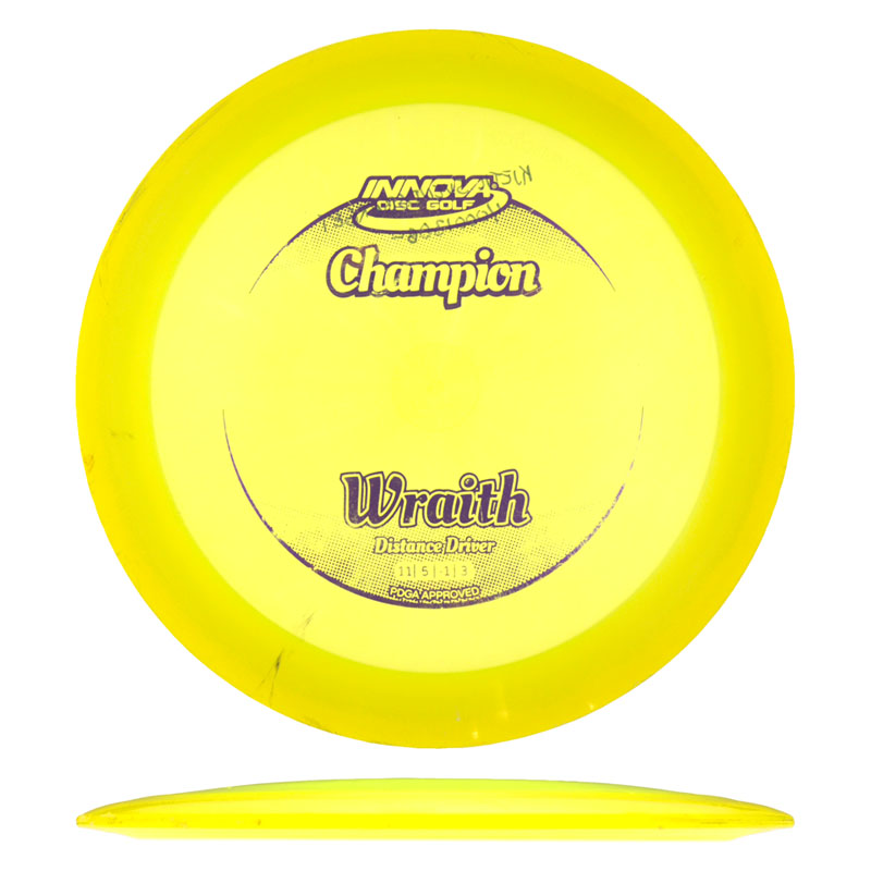 Disc golf - Champion Wraith, Yellow, 175g