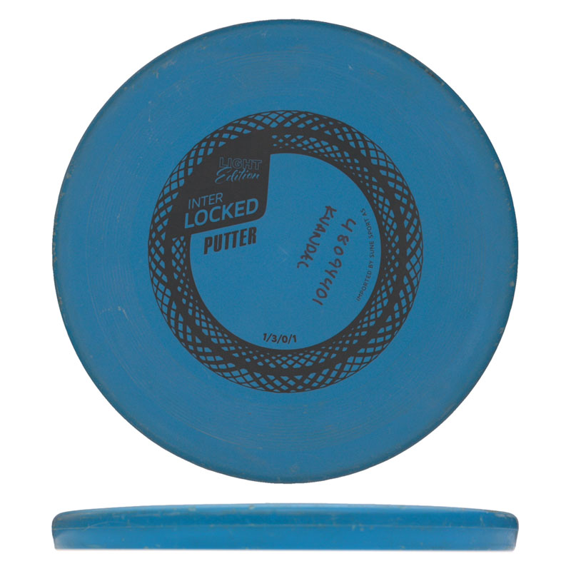 Disc golf - Light Edition InterLoced, Blue