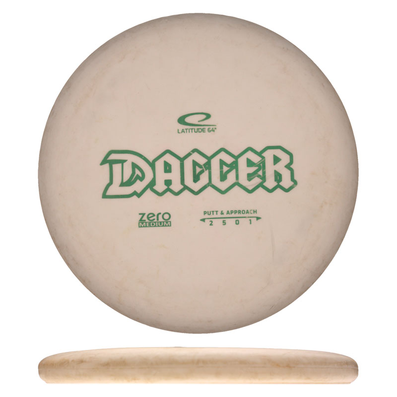 Disc golf - Zero Medium Dagger, White, 175g