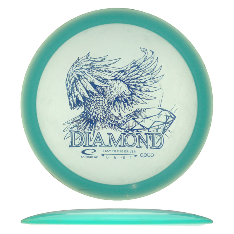 Disc golf - Opto Diamond, Blue, 159g