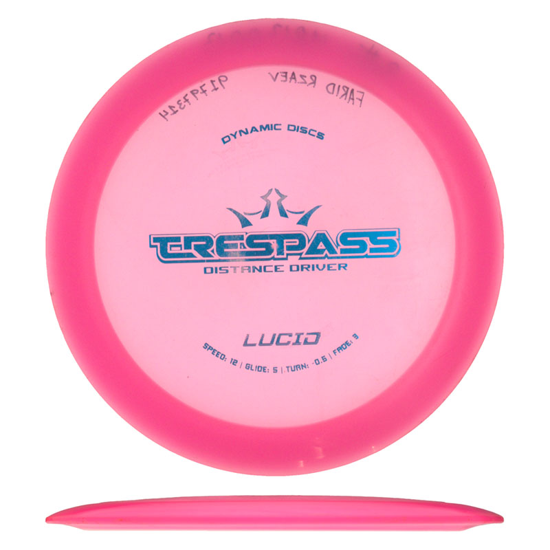 Disc golf - Lucid Tresspass, Pink, 168g