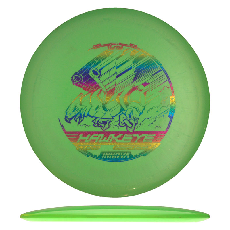 Disc golf - G-star Hawkeye, Green, 173g
