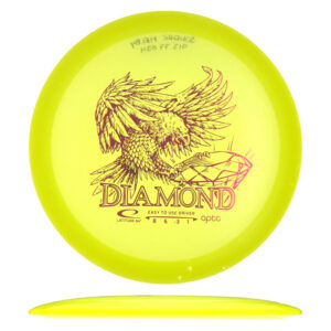 Disc golf - Opto Diamond, Yellow, 163g