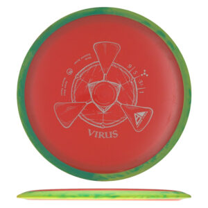 Disc golf - Neutron Virus, Red, 167g