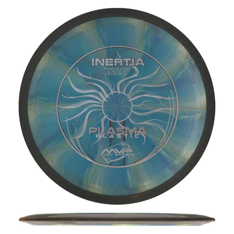 Disc golf - Plasma Inertia, Mix Blue, 167g
