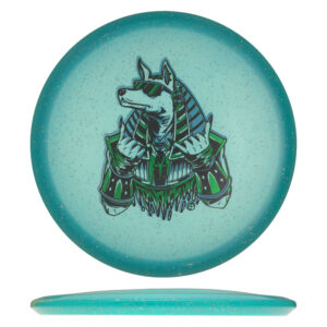Disc golf - C-Blend Glow Metal Flake Anubis, Turquoise, 170g