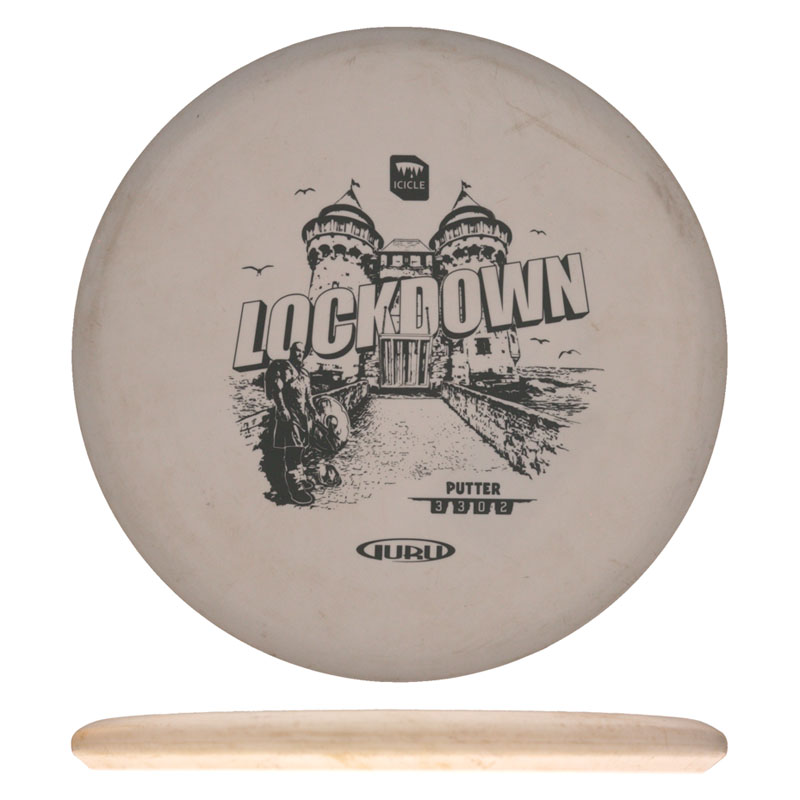 Disc golf - ICICLE Lockdown, White, 150g