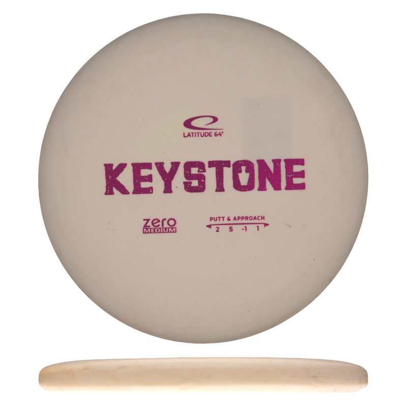 Disc golf - Zero Medium Keystone, White, 172g