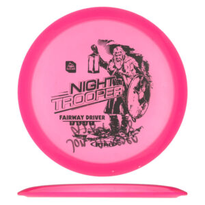 Disc golf - Glacier Night Trooper, Pink, 174g
