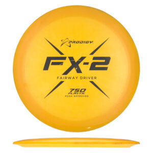 Disc golf - 750 FX-2, Yellow, 177g