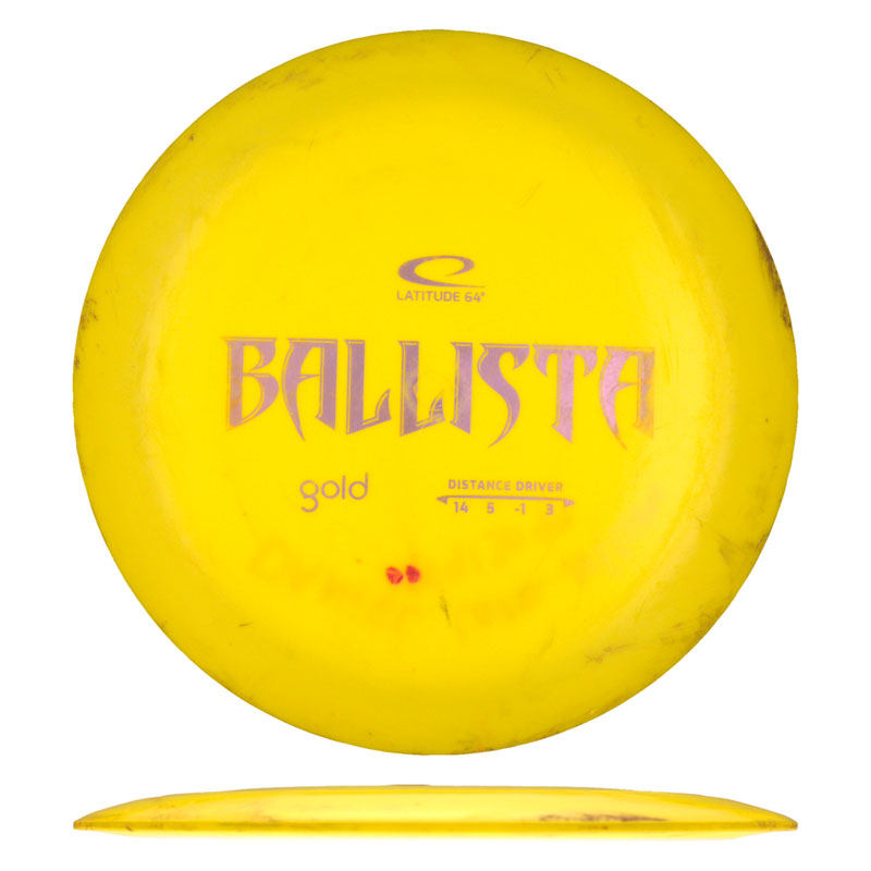 Disc golf - Gold Ballista, Yellow, 175g