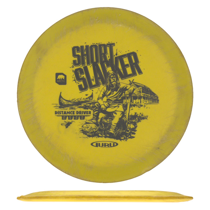 Disc golf - Arctic Short Slacker, Yellow, 158g