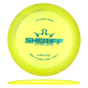 Disc golf - Lucid Sheriff, Yellow, 173g