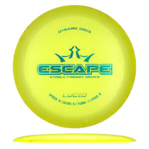 Disc golf - Lucid Escape, Yellow