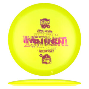 Disc golf - Neo Instinct, Yellow, 173g