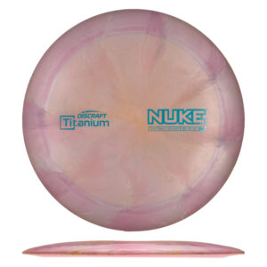 Disc golf - Titanium Nuke, Pink, 174g