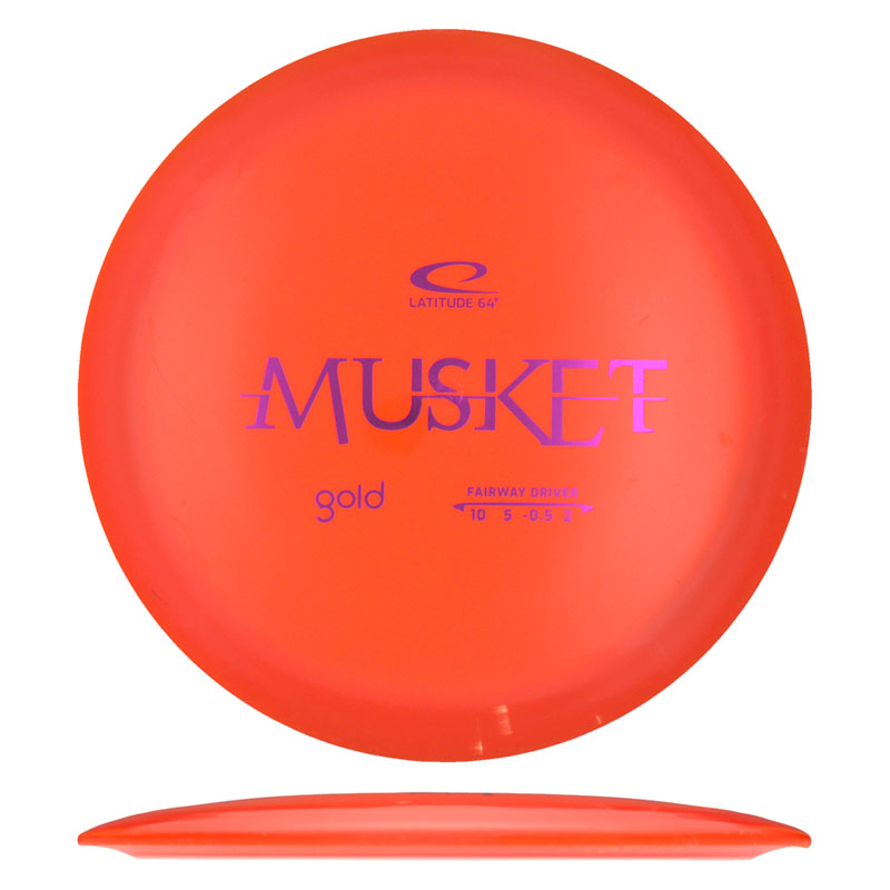 Disc golf - Gold Musket, Orange, 173g