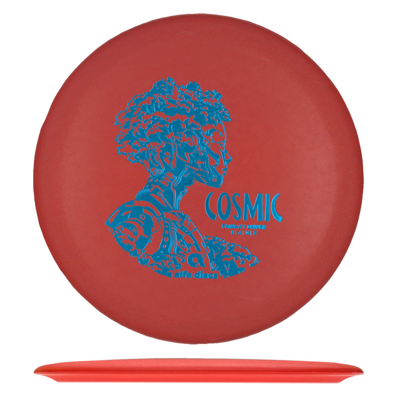 Disc golf - Alfa Discs Cosmic, Red, 137g