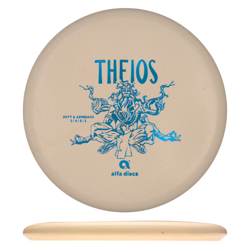 Disc golf - Alfa Discs Theios, White, 130g