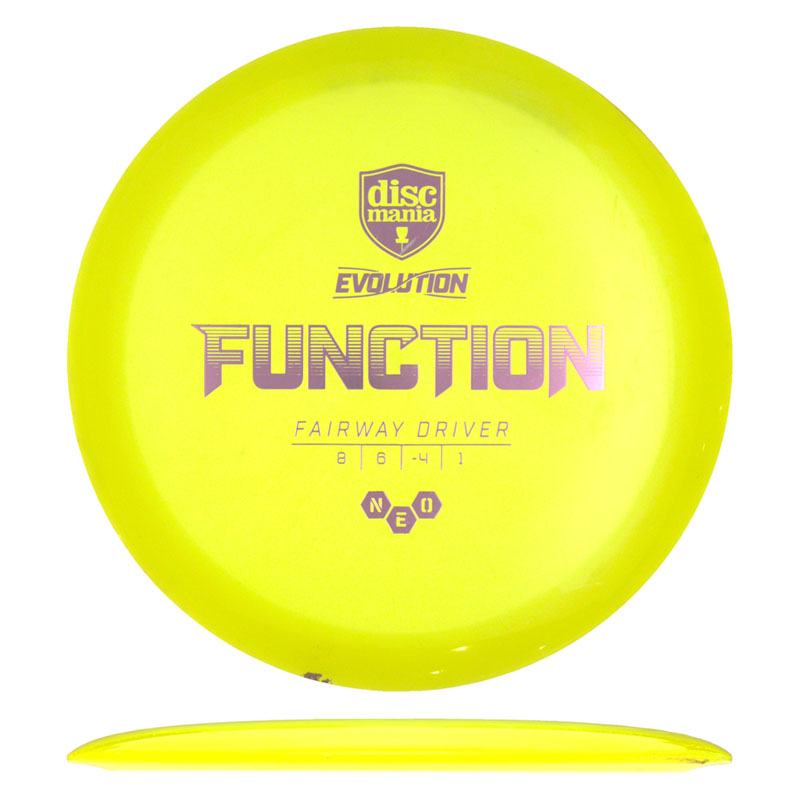 Disc golf - Neo Function, Yellow, 175g