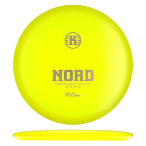 Disc golf - K1 Nord, Yellow, 178g