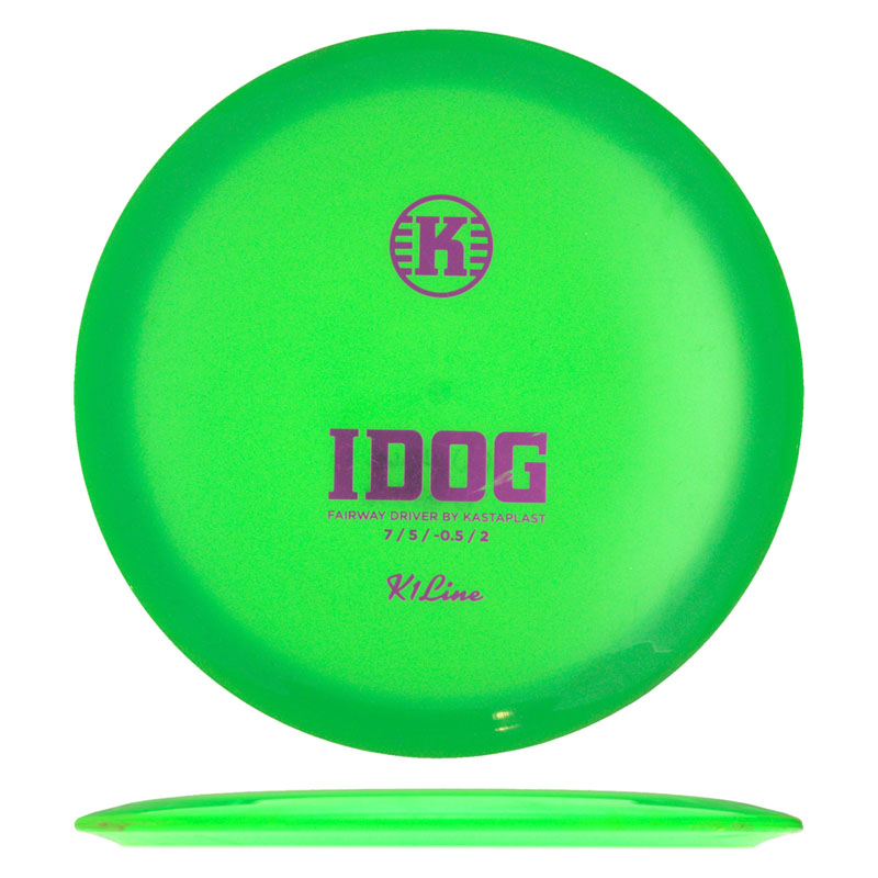 Disc golf - K1 Line Idog, Green, 174g