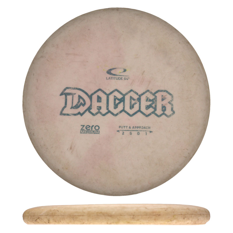 Disc golf - Zero Medium Dagger, White, 175g