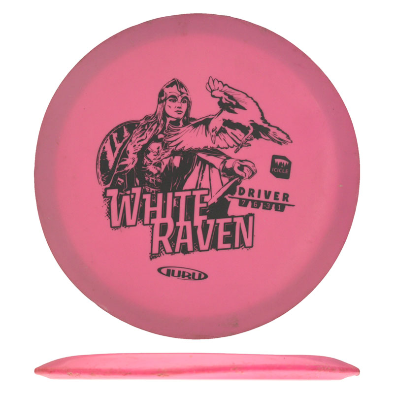 Disc golf - Icicle White Raven, Pink