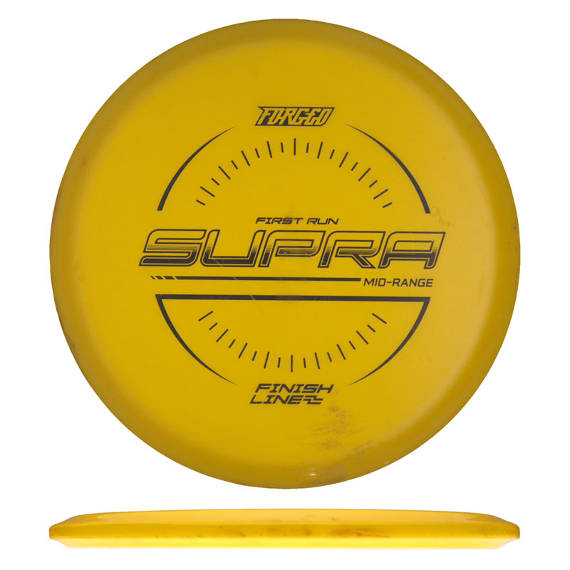 Disc golf - Forged Supra First Run, Yellow, 178g