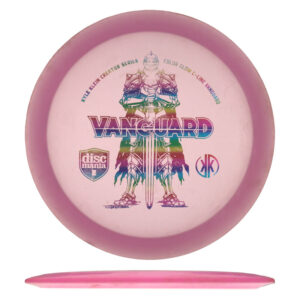 Disc golf - Color Glow C-Line Vanguard, Pink, 175g