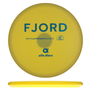 Disc golf - Chrome Fjord, Yellow