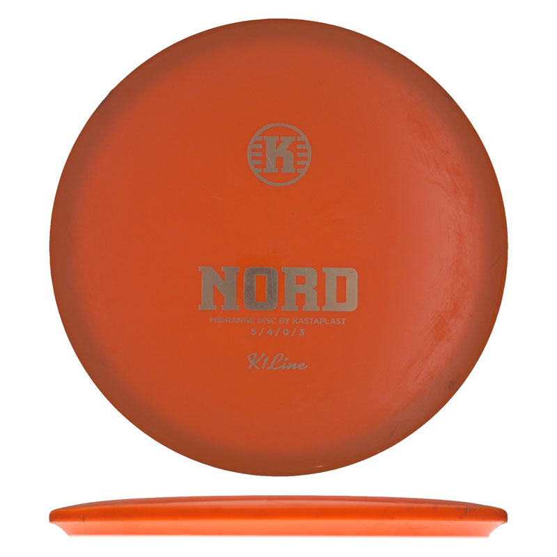 Disc golf - K1 Nord, Orange, 177g