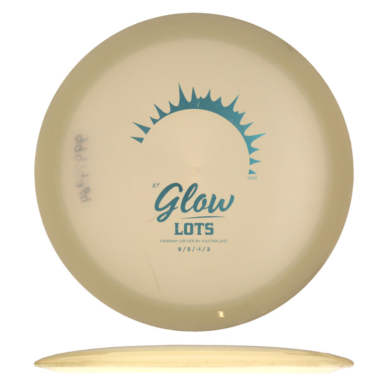 Disc golf - K1 Glow Lots, White, 173g