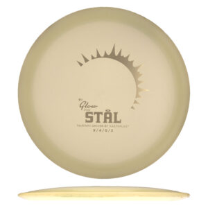 Disc golf - K1 Glow Stål, White