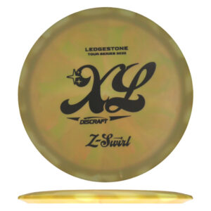 Disc golf - Z Swirl XL, Yellow