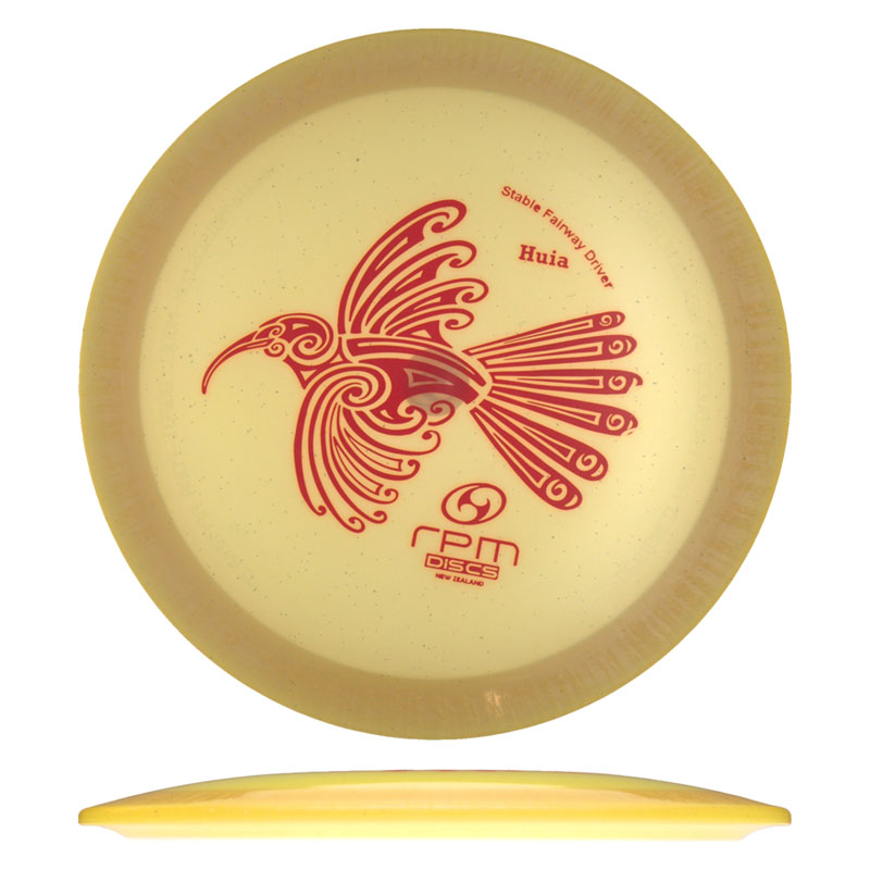 Disc golf - Cosmic Huia, Yellow, 174g