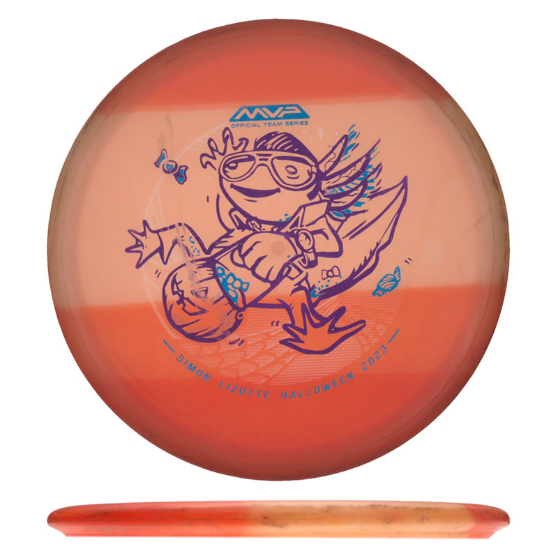 Disc golf - Neutron Hex, Orange, 176g