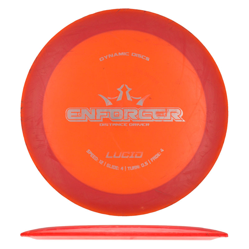 Disc golf - Lucid Enforcer, Red, 173g